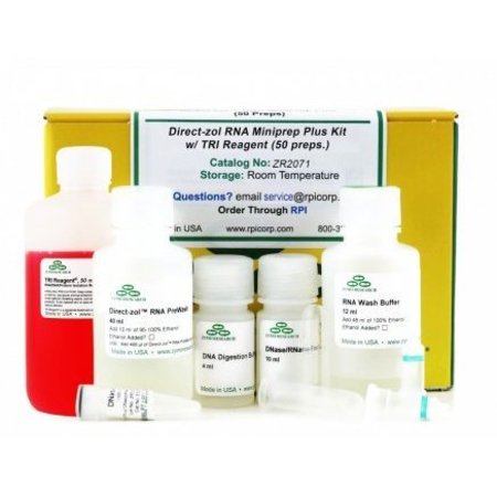 ZYMO RESEARCH Direct-zol RNA Miniprep Plus, Product Supplied w/50 ml TRI Reagent, 50 Preps ZR2071